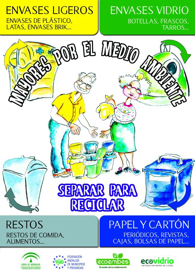 Recapacicla Mayores por el Medio Ambiente.